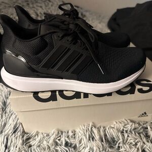 adidas UBounce DNA Black and White Running Shoes